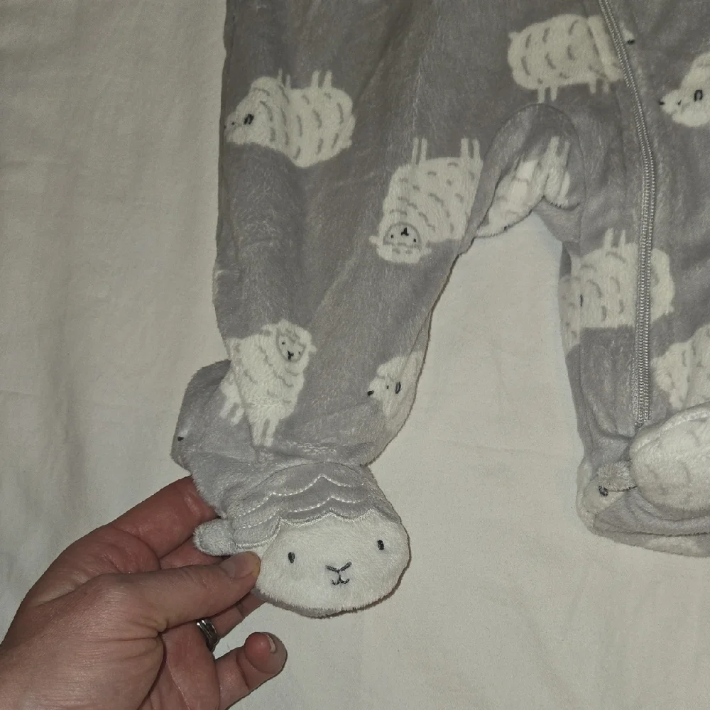 Carters onsies sheep winter